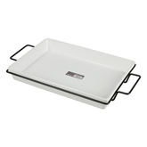Brilliant 14.25"plate w iron 6c