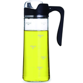 Brilliant Glassware Oil & Vinegar Bottle Black - 500 ml