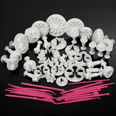 47 pcs Pastry, Fondant & Cake Tools Set