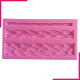 Braid weave silicone mold