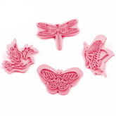 Butterfly Fondant Stamp 4pcs