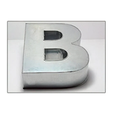 Alphabet Letter B Steel Cake Mold