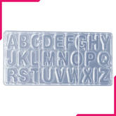 Cake Decor 26 Cavity Alphabet Shape Polycarbonate Chocolate Mold