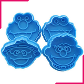 3D Sesame Street Elmo Biscuit Cookie Cutter