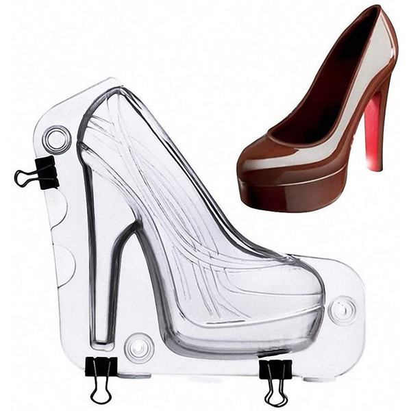 Acrylic Chocolate Shoe Mold