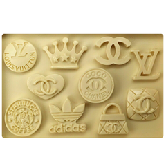 Brand Logo Silicone Fondant Mold