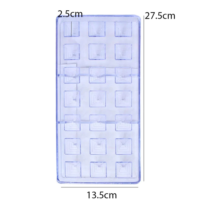 Acrylic Pyramid Chocolate & Candy Mold