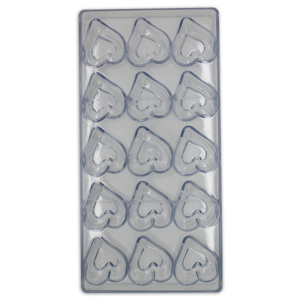 Acrylic Heart Chocolate Mold
