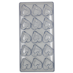 Acrylic Heart Chocolate Mold