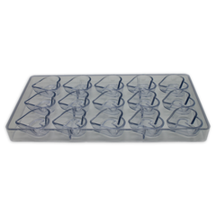 Acrylic Heart Chocolate Mold