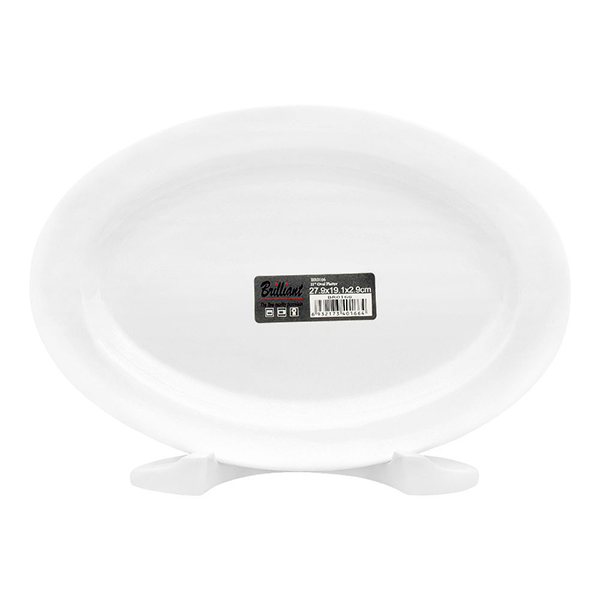 Brilliant Oval Platter, 13 Inches