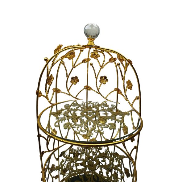 3 Tier Dessert Stand Golden
