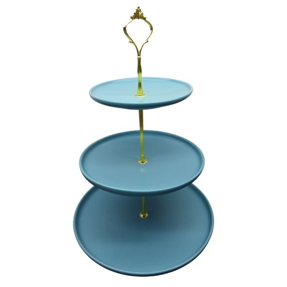 3-Tier Round Serving Platter