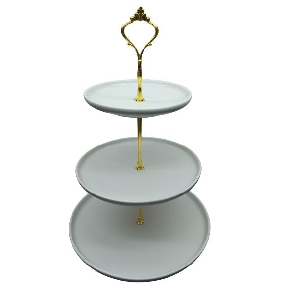 3-Tier Round Serving Platter