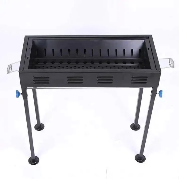 Barbecue Grill Stand Adjustable Height