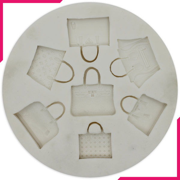 Branded Hand Bags Silicone Mold