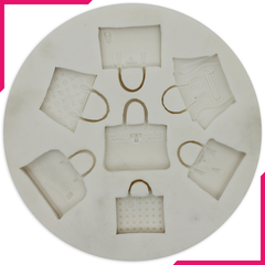 Branded Hand Bags Silicone Mold