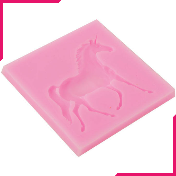 3D Unicorn Silicone Fondant Mold