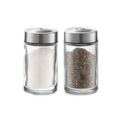 Brilliant Glassware Salt & Pepper Set