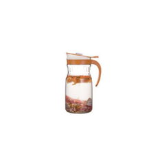Brilliant Glassware Glass Jug Orange