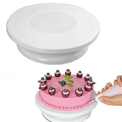 Cake Decorating Turntable White