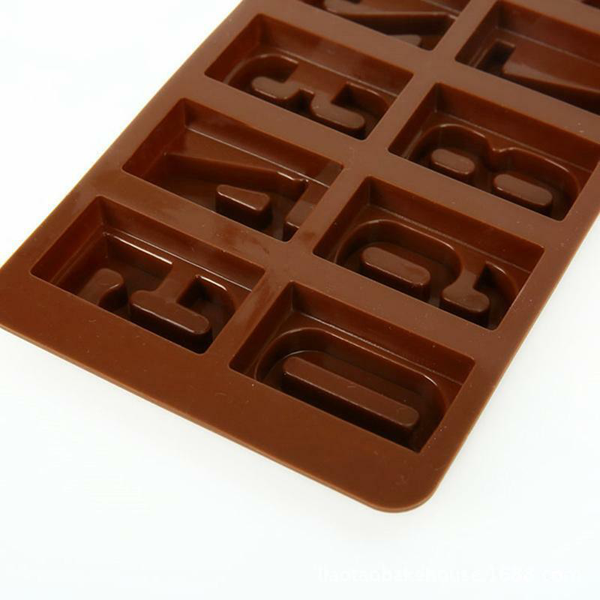 0-9 Numbers Silicone Chocolate Mold