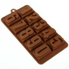 0-9 Numbers Silicone Chocolate Mold