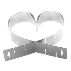 Adjustable Heart Cake Setting Frame