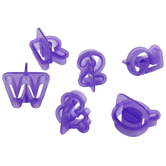 Alphabets And Numbers Cutouts