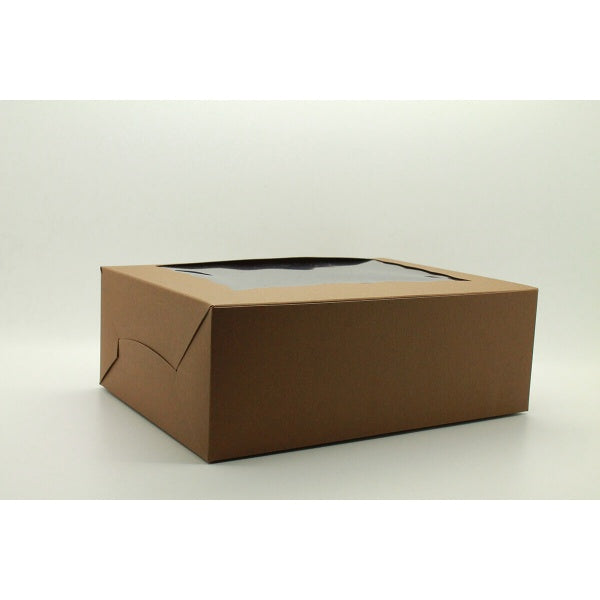 Brown Cupcake Box - 6 Cavity