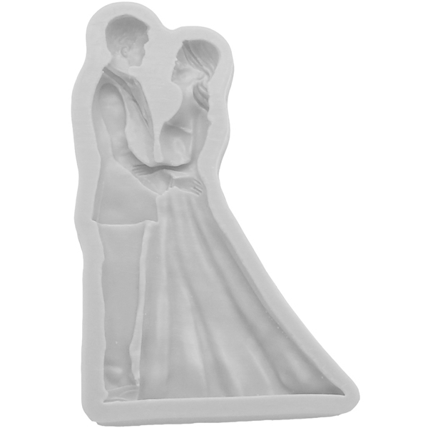 Bride Groom Wedding Silicone Mold