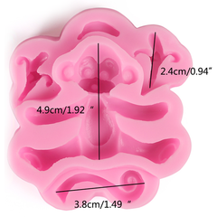 3D Silicone Baby Monkey Fondant Mould