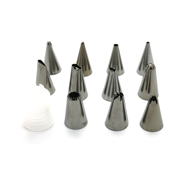 11 Nozzles/tips Set with Coupler