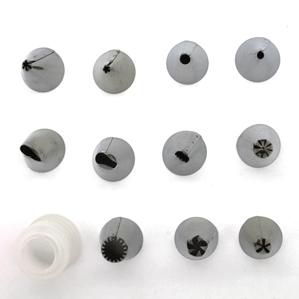 11 Nozzles/tips Set with Coupler