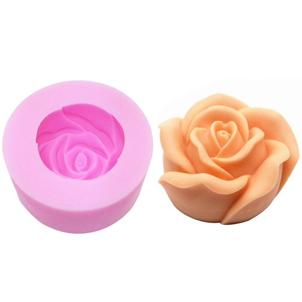 3D Silicone Mold Rose