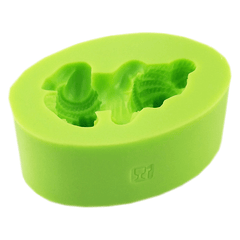 3D Baby Fondant Decoration Silicone Mold