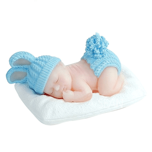 3D Baby Fondant Decoration Silicone Mold