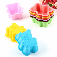 Bear Shape Silicone Cake Fondant Mold