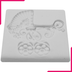 Baby Cart Silicone Fondant Mold