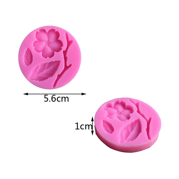 3D Silicone Fondant Mold Blossom