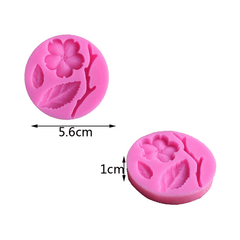 3D Silicone Fondant Mold Blossom