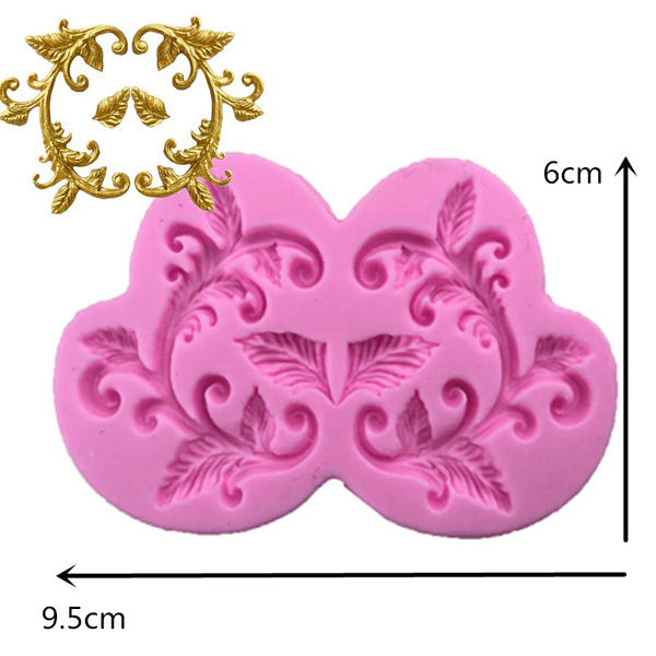 Cake Border Silicone Fondant Mold Flower
