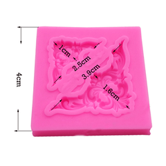 Border Pattern Lace Decoration Silicone Mold