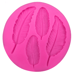 Birds Feathers Silicone Fondant Mold