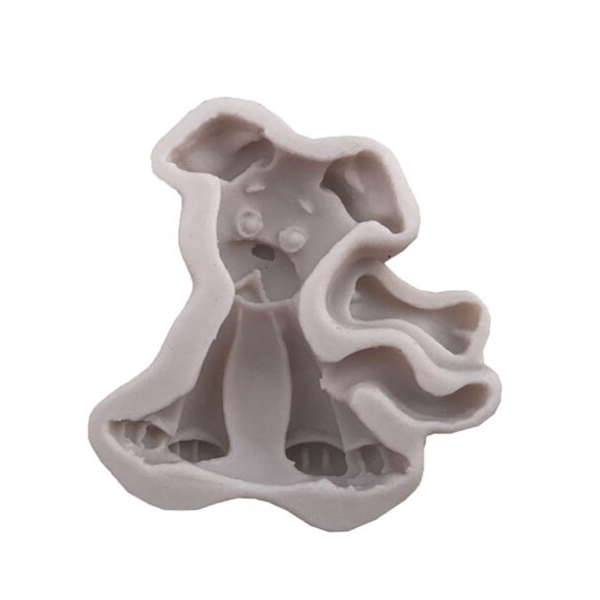 3D Silicone Dog Shape Fondnat Mould
