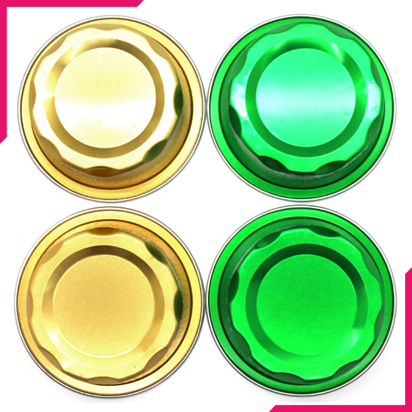 Aluminium Foil Baking Cup Multi Colours 4Pcs
