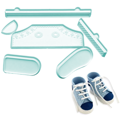 Baby High Cut Sneaker Shoe Fondant Cutter