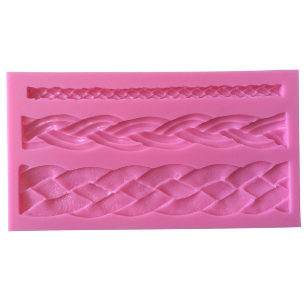Braid weave silicone mold
