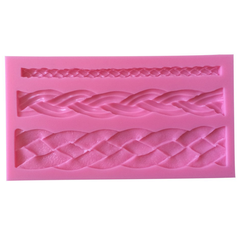 Braid weave silicone mold