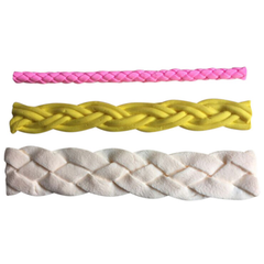 Braid weave silicone mold